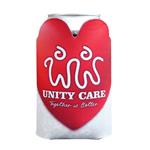 DC1000HT4CP Heart Can Cooler With Full Color Custom Imprint